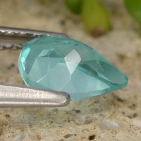 Apatite Gemstone in 7 x 5 mm (calibrated) Size for Sale, Apatite Stone in Electric Blue Green Color
