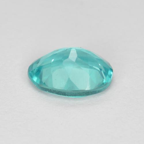 Apatite Gemstone in 6.9 x 5.2 mm Size for Sale, Apatite Stone in Bright Blue Green Color