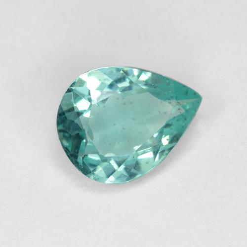 0 8ct 浅青色磷灰石宝石从马达加斯加