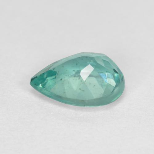 0 8ct 浅青色磷灰石宝石从马达加斯加