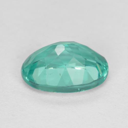 Apatite Gemstone in 7 x 5 mm (calibrated) Size for Sale, Apatite Stone in Medium Bluish Green Color