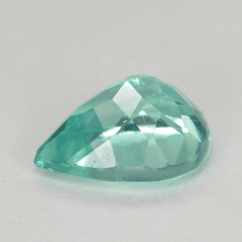 Apatite Gemstone in 7.9 x 5.9 mm Size for Sale, Apatite Stone in Bluish Green Color
