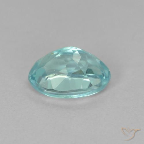 Apatite Gemstone in 7 x 5 mm (calibrated) Size for Sale, Apatite Stone in Bluish Green Color
