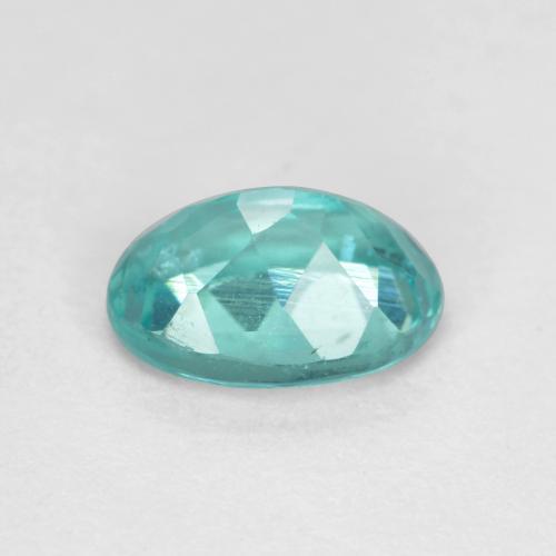 Apatite Gemstone in 7 x 5 mm (calibrated) Size for Sale, Apatite Stone in Medium Blue Green Color