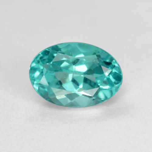 1ct Oval Facet Green Blue Apatite Gem for sale 1ct Oval Facet Green Blue Apatite Gem (ID: 476333)