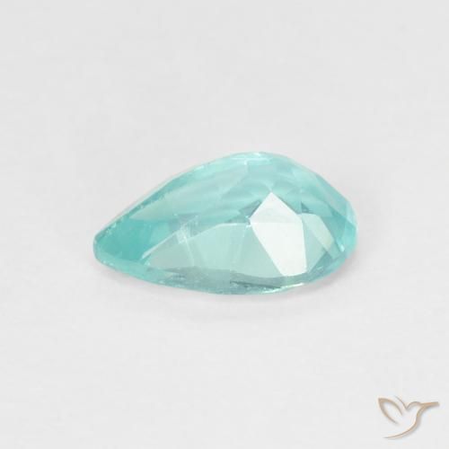 Apatite Gemstone in 8 x 5 mm (calibrated) Size for Sale, Apatite Stone in Intense Blue Green Color