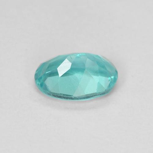 Apatite Gemstone in 7 x 5 mm (calibrated) Size for Sale, Apatite Stone in Intense Blue Green Color