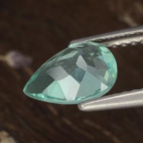 Apatite Gemstone in 8.3 x 6.1 mm Size for Sale, Apatite Stone in Bright Teal Color