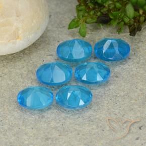 Apatite Gemstones in 5.2 x 4 mm Size for Sale, Apatite Stones in Blue Color