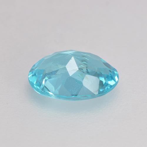 Apatite Gemstone in 6.6 x 5.1 mm Size for Sale, Apatite Stone in Swiss Blue Color