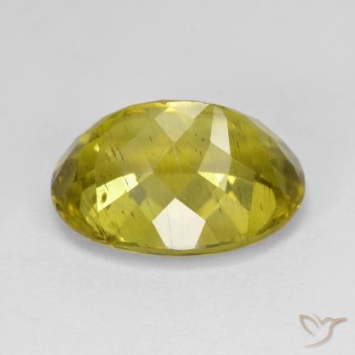 Apatite Gemstone in 16 x 12 mm (calibrated) Size for Sale, Apatite Stone in Medium Golden Brown Color