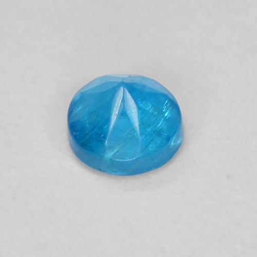 Apatite Gemstone in 3.6 mm Size for Sale, Apatite Stone in Intense Blue Color