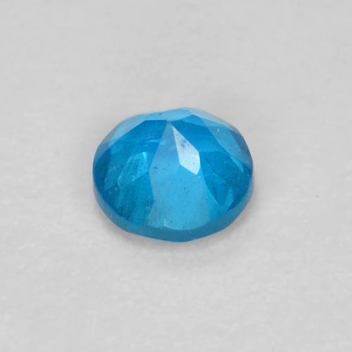 Apatite Gemstone in 3.5 mm (calibrated) Size for Sale, Apatite Stone in Medium Blue Color
