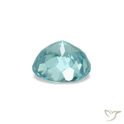 Apatite Gemstone in 4.5 mm (calibrated) Size for Sale, Apatite Stone in Medium Blue Green Color