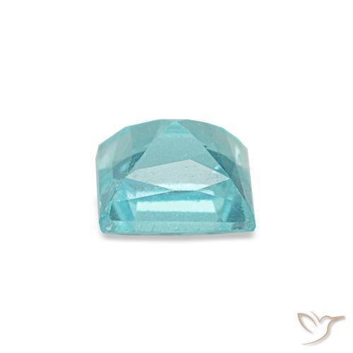 Apatite Gemstone in 4.7 x 4.6 mm Size for Sale, Apatite Stone in Medium Blue Green Color