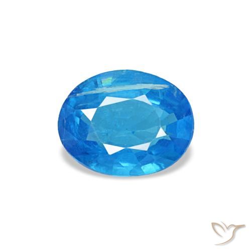 0.32ct Blue Apatite, Oval, SI