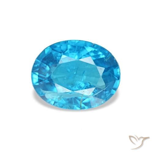 0.54ct Blue Apatite, Oval, SI