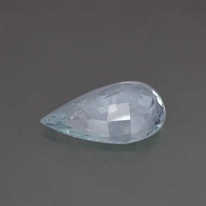 Aquamarine Gemstone in 22.6 x 17 mm Size for Sale, Aquamarine Stone in Light Blue Color