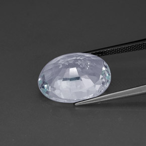 Aquamarine Gemstone in 16 x 12 mm (calibrated) Size for Sale, Aquamarine Stone in Light Blue Color