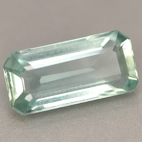 1.79 ct Blue Aquamarine Stone, Natural Aquamarine in Octagon Facet Shape for Sale