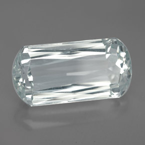 11.74 ct Blue Aquamarine Stone, Natural Aquamarine in Fancy Facet Shape for Sale