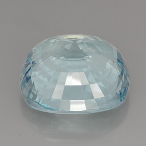 Aquamarine Gemstone in 24.2 x 23.9 mm Size for Sale, Aquamarine Stone in Light Blue Color