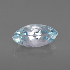 1.17 ct Blue Aquamarine Gemstone, Aquamarine Gem in Marquise Facet Shape for Sale.