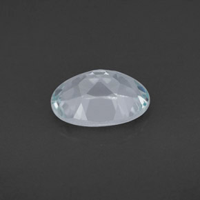 Aquamarine Gemstone in 8 x 6 mm (calibrated) Size for Sale, Aquamarine Stone in Light Blue Color