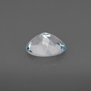 Aquamarine Gemstone in 8 x 6 mm (calibrated) Size for Sale, Aquamarine Stone in Light Blue Color
