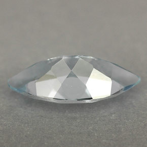 Aquamarine Gemstone in 12 x 6 mm (calibrated) Size for Sale, Aquamarine Stone in Light Blue Color