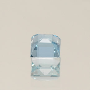 Aquamarine Gemstone in 3.9 x 3.8 mm Size for Sale, Aquamarine Stone in Light Blue Color