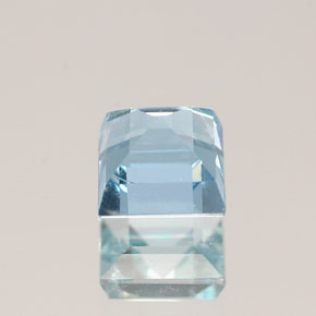 Aquamarine Gemstone in 4.7 x 4.7 mm Size for Sale, Aquamarine Stone in Light Blue Color