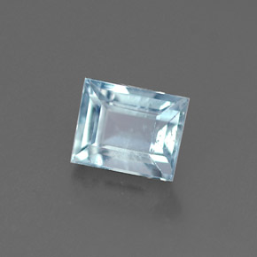 0.53 ct Blue Aquamarine Gemstone, Aquamarine Gem in Pencil Shape for Sale.