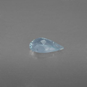 Aquamarine Gemstone in 8.1 x 4.9 mm Size for Sale, Aquamarine Stone in Light Blue Color