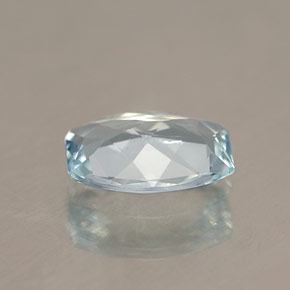 Aquamarine Gemstone in 7.5 x 5.4 mm Size for Sale, Aquamarine Stone in Light Blue Color