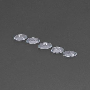 Aquamarine Gemstone in 5 x 3 mm (calibrated) Size for Sale, Aquamarine Stone in Light Blue Color