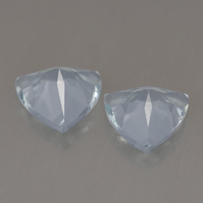 Aquamarine Gemstone in 7 x 7 mm (calibrated) Size for Sale, Aquamarine Stone in Light Blue Color