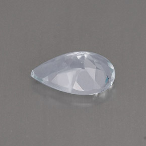 Aquamarine Gemstone in 8 x 5.2 mm Size for Sale, Aquamarine Stone in Light Blue Color