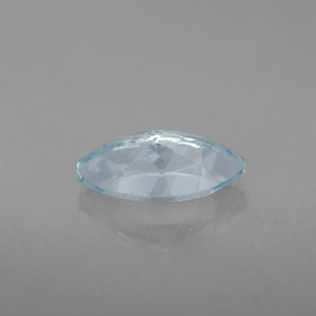 Aquamarine Gemstone in 10 x 5 mm (calibrated) Size for Sale, Aquamarine Stone in Light Blue Color
