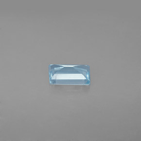 Aquamarine Gemstone in 6.7 x 4.7 mm Size for Sale, Aquamarine Stone in Light Blue Color
