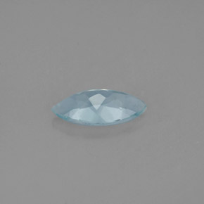 Aquamarine Gemstone in 10 x 5 mm (calibrated) Size for Sale, Aquamarine Stone in Light Blue Color