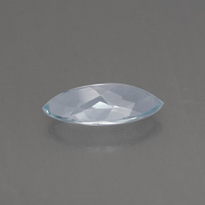 Aquamarine Gemstone in 9.8 x 4.6 mm Size for Sale, Aquamarine Stone in Light Blue Color