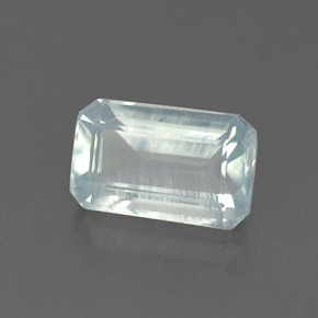1.07 ct Blue Aquamarine Stone, Natural Aquamarine in Octagon Facet Shape for Sale