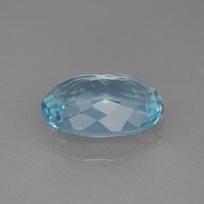 Aquamarine Gemstone in 11.3 x 7.6 mm Size for Sale, Aquamarine Stone in Light Blue Color