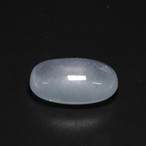 9.48 ct Blue Aquamarine Gemstone, Aquamarine Gem in Oval Cabochon Shape for Sale.