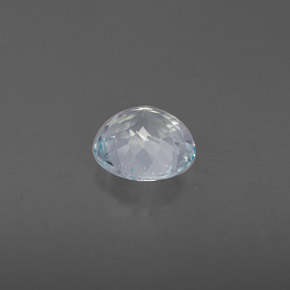 Aquamarine Gemstone in 6 mm (calibrated) Size for Sale, Aquamarine Stone in Light Blue Color