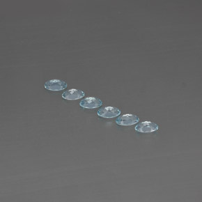 Aquamarine Gemstone in 5 x 3 mm (calibrated) Size for Sale, Aquamarine Stone in Light Blue Color