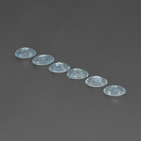 Aquamarine Gemstone in 5 x 3 mm (calibrated) Size for Sale, Aquamarine Stone in Light Blue Color