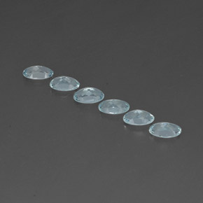 Aquamarine Gemstone in 5 x 3 mm (calibrated) Size for Sale, Aquamarine Stone in Light Blue Color
