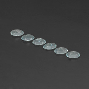 Aquamarine Gemstone in 5.1 x 3.1 mm Size for Sale, Aquamarine Stone in Light Blue Color